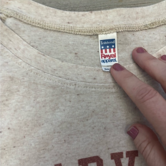 Harvard Law crewneck sweatshirt in oatmeal grey and red #preppy #collegiate - Picture 4 of 5